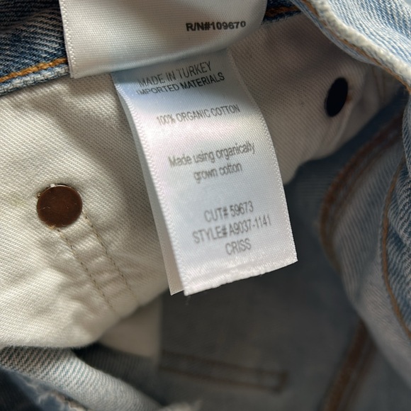 Agolde Criss Cross straight. - Picture 6 of 11